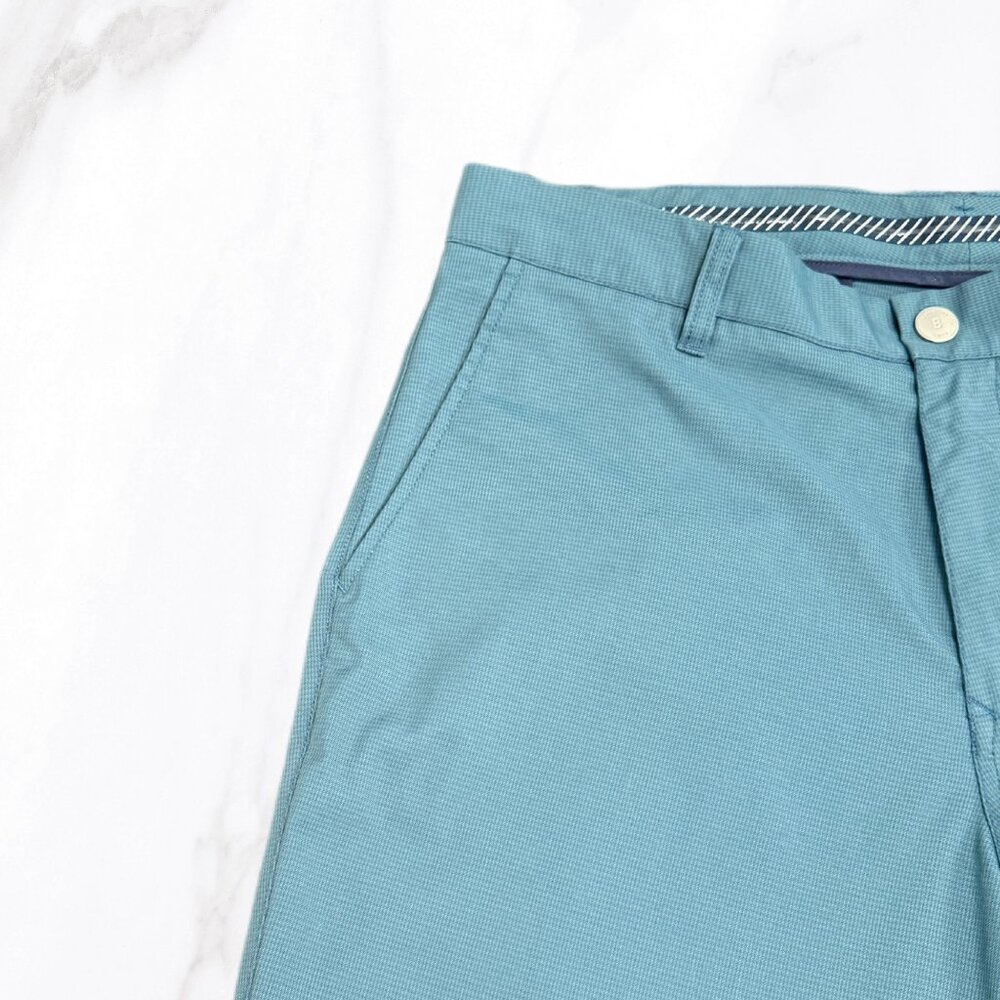 Bonobo's‎ Golf Men's Coastal Teal Athletic Fit Pants, Size 34x34 - Picture 5 of 8